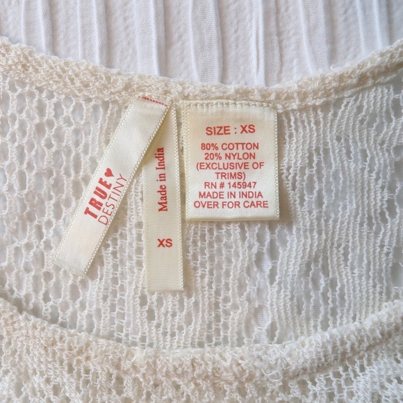 Nude Lace Crop Top - Picture 6 of 6